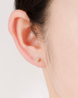 MOISSANITE LIGHT PIERCED EARRING Ⅰ - K24P