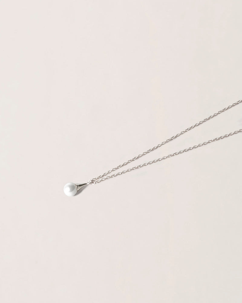 VEGAN PEARL LIGHT PENDANT - PURE SILVER 999